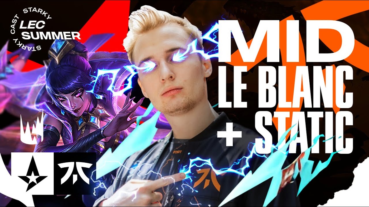 ЛЕ БЛАН СО СТАТИКОМ НА МИДЕ ОТ HUMANOID | FNATIC VS ASTRALIS | LEC SUMMER 2023