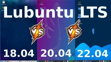 Lubuntu 18.04 vs 20.04 vs 22.04: Through The Years