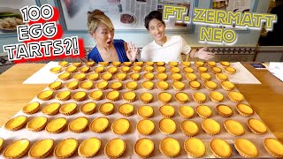 100 EGG TARTS CHALLENGE IN SINGAPORE FT. @ZermattNeo  #RainaisCrazy