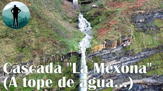 Cascada "La Mexona" (¡¡A TOPE DE AGUA!!) ARGÜERO-VILLAVICIOSA (ASTURIAS) #naturaleza #asturias