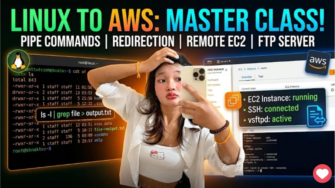 Aws Linux Server Setup Linux + AWS EC2 + FTP Server 🚀 | Full setup in one video! | - YouTube