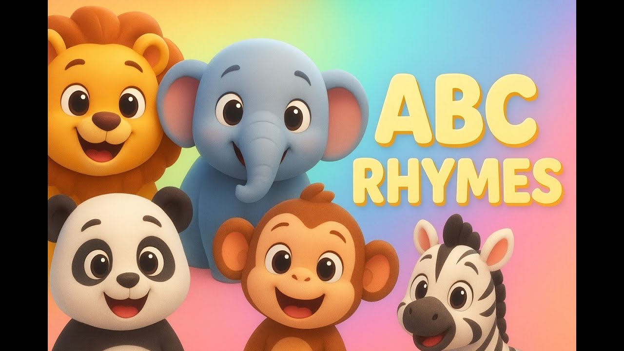 ABC Song | A to Z Alphabet Rhymes for Kids 🎵 | Learn Letters with ...