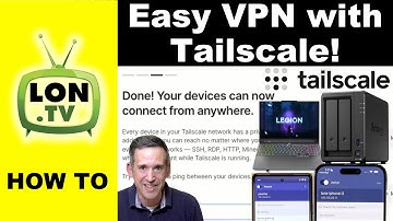Tailscale is the Easiest Personal VPN Solution - Securely connect to your home devices remotely !