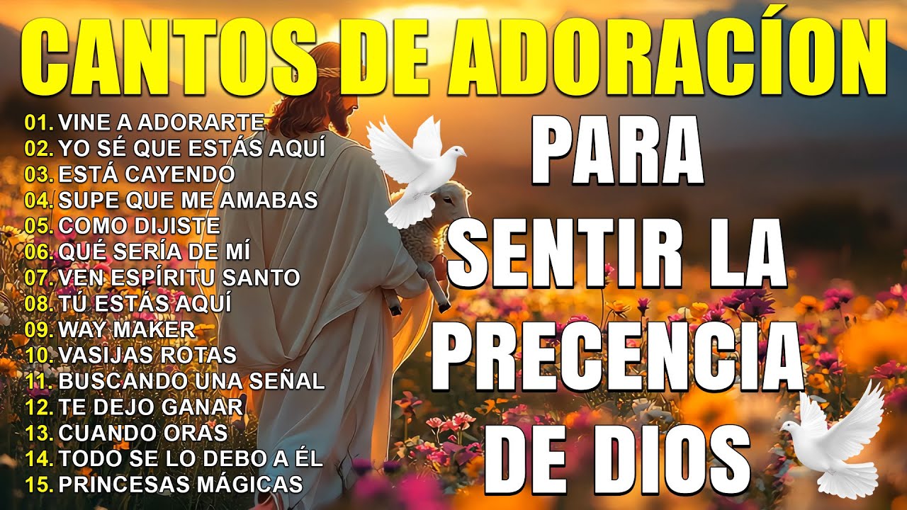 1️⃣CREO EN TI - HERMOSO NOMBRE - A TI ME RINDO 🙏🌟ALABANZAS PARA EXPULSAR TODO MAL DE TU VIDA