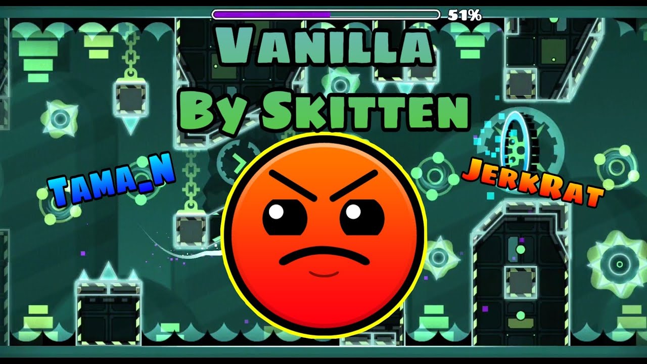 EPIC LEVEL! “Vanilla” By Skitten (All Coins) Geometry Dash [2.11