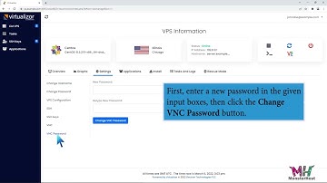 How to Change the VNC Password in Virtualizor   MonsterHost