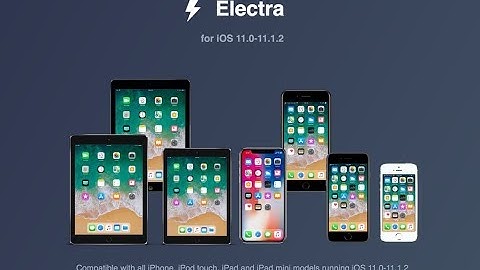 How to install Jailbreak iOS 11 (Electra)