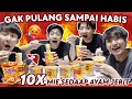 GILE! MUKBANG 10 MIE SEDAAP CABE RAWIT AYAM JERIT!! GAK PULANG SEBELUM HABIS!