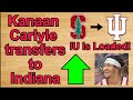 Kanaan carlyle transfers to indiana cbb