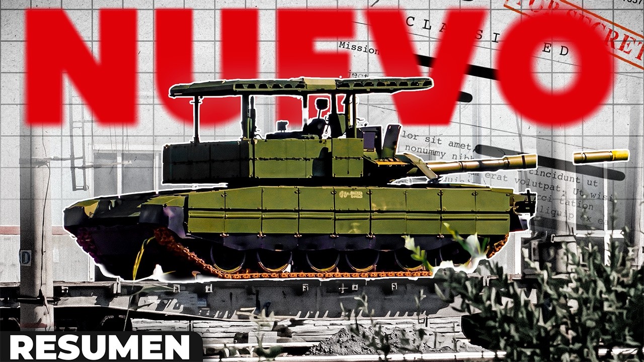 ¿EL NUEVO TANQUE DE RUSIA? Las primeras imágenes se FILTRAN