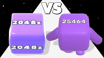 LEVEL UP NUMBERS /vs JELLY RUN 2048 ✦ ASMR Gameplay Android iOS • Satisfying MobileGame Walkthrough