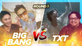 Round 1: TXT 'Deja Vu' vs BIGBANG 'SOBER' MV Reaction & Review. Banger vs Banger.