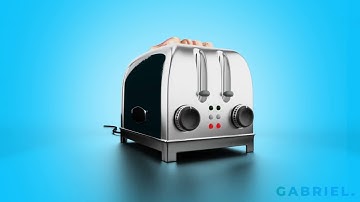 Toaster with Toast Bread - CGTrader - Unreal Engine 5 - Blender 3D - Gabriel