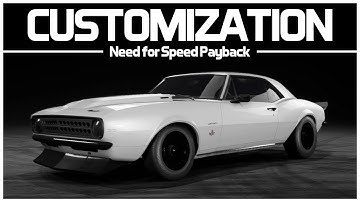 Need for Speed Payback - Preview Customization - Chevrolet Camaro SS