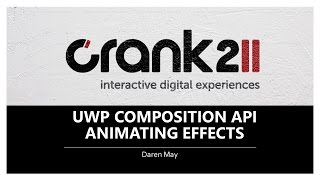 Windows Composition - Animated Effects