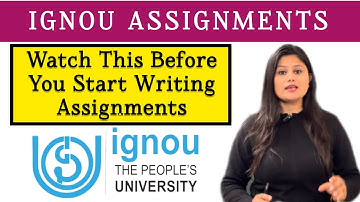 Important Points to Keep in Mind Before Starting Your IGNOU Assignment