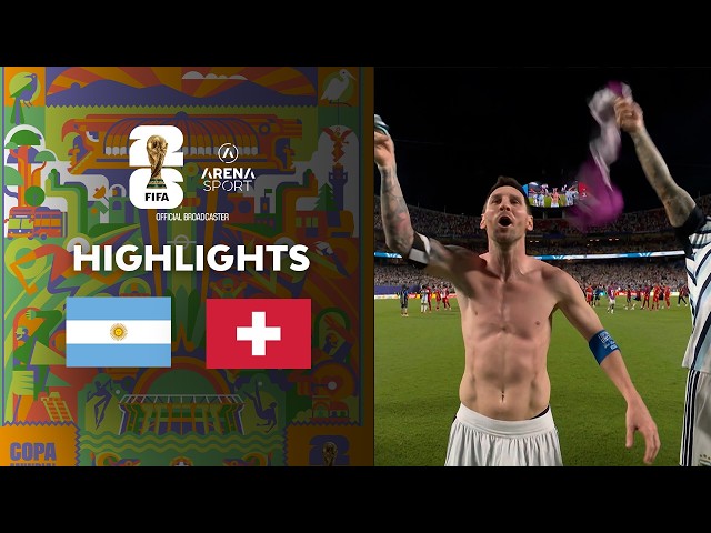 FIFA WC 2026 | Argentina - Switzerland 3:1 (posle produžetaka) | (četvrtfinale ) | 12.07.2026.