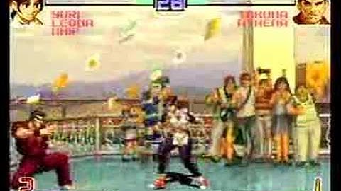 KOF2k2 - Yuri Leona Whip vs Chang Takuma Athena