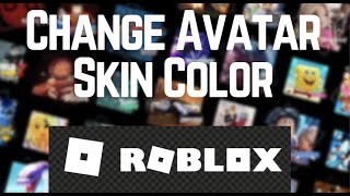 How to Change Avatar Skin Color