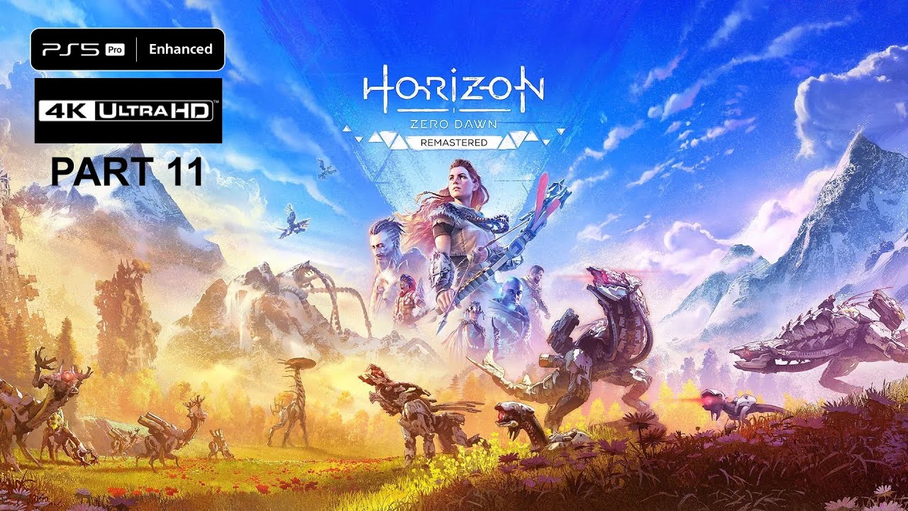 Horizon I: Zero Dawn Remastered (2024) PS5 Pro - Part 11 | 4K 60FPS Ray Tracing | No Commentary
