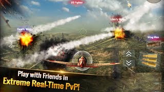 game pesawat tempur perang dunia kedua - android gameplay screenshot 2