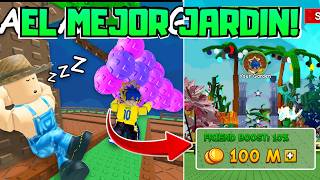 CREANDO el MEJOR JARDIN de GROW A GARDEN 2 y JUGANDO con SUBS!