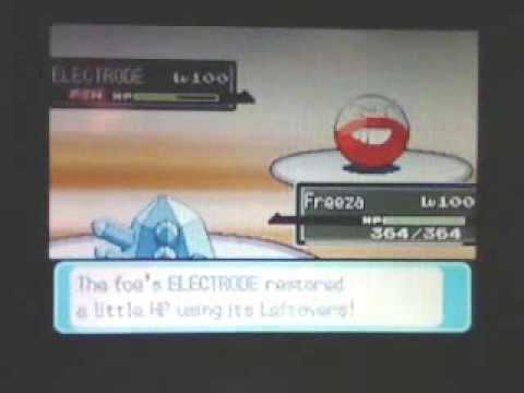 Pokemon Platinum Wifi Battle #54 vs Dan