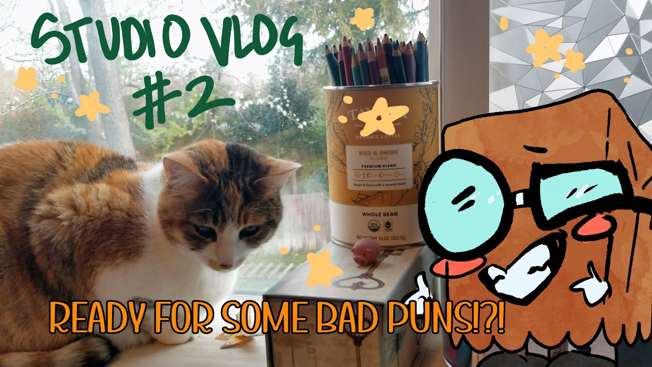 Studio Vlog 02 - Shop Launch Prep Continued (with a really bad pun ...