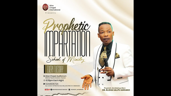 YOUR PRIME TIME BY ARCHBISHOP SALIFU AMOAKO