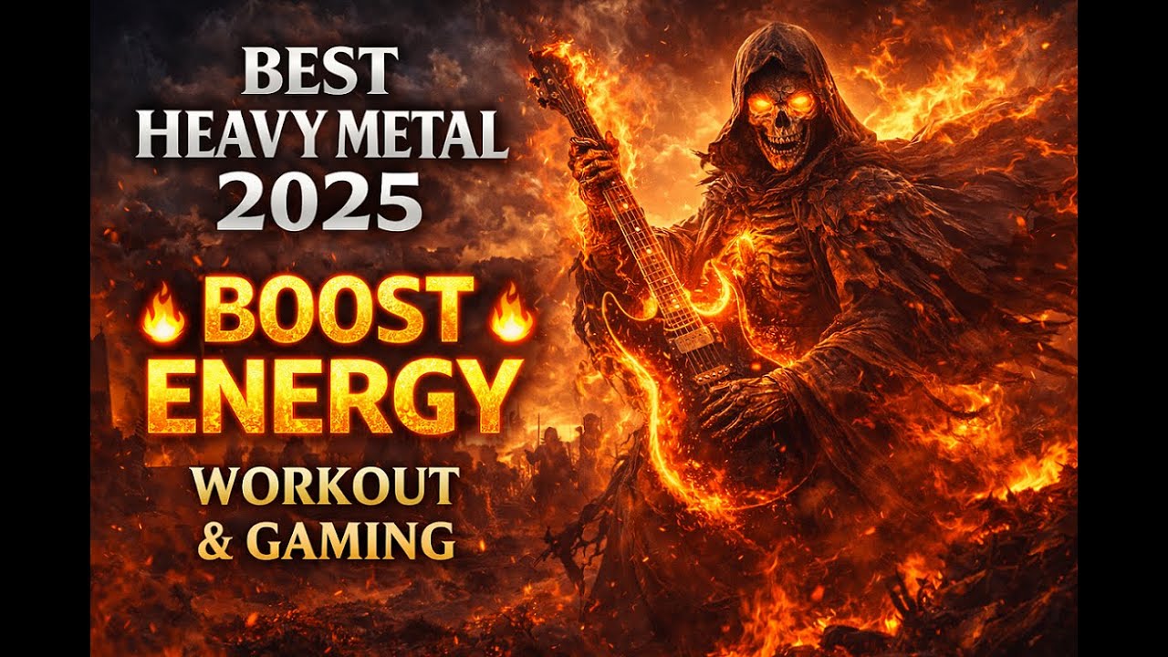 BEST HEAVY METAL 2025 💀 Extreme Workout & Gaming Music