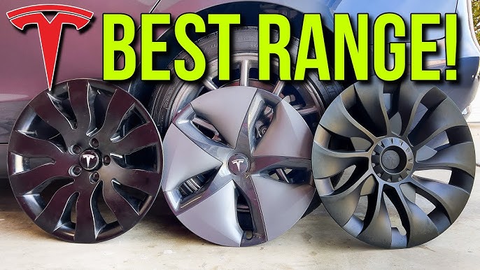 The ALL-NEW BLADED 2023 Tesla Model Y Wheel Cover Upgrades from EVBase 