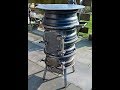 Terrassenofen aus Autofelgen/Rim Stove Teil 2 - 4