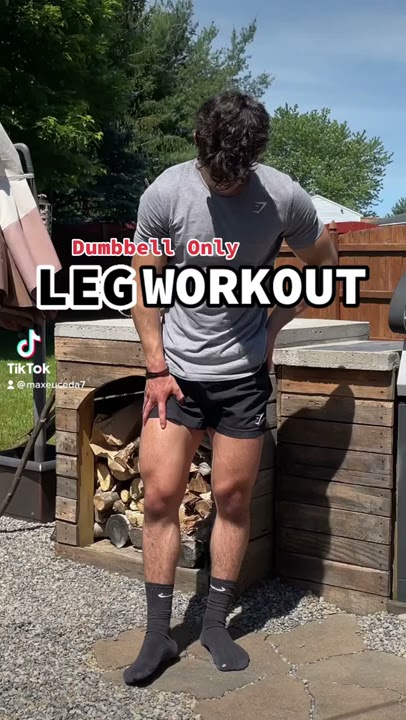 Dumbbell only LEG WORKOUT!