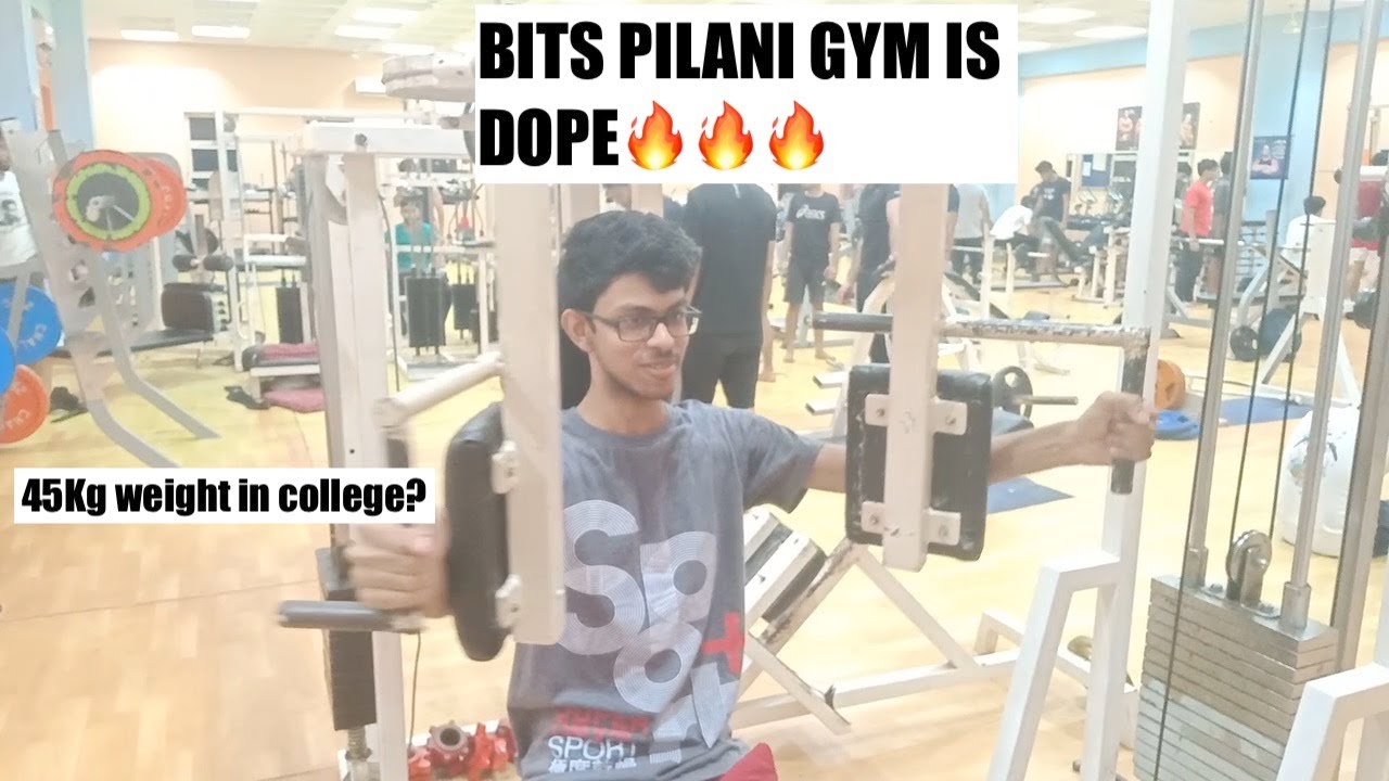 45 Kg BITS guy hits the gym | BITS PILANI GOA VLOG | CURIOUS HARISH