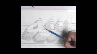 رسم كلمة الله ثلاثي الابعاد draw the word of God in 3D calligraphy