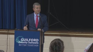 Gov Cooper visits Guilford County for GCS teacher orientation