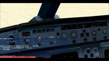 "Wilco Airbus A330 Clearence and pushback" Tutorial part 2