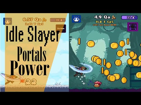 Idle Slayer Portals power unlocked | best idle game | android games | walkthrough | gameplay