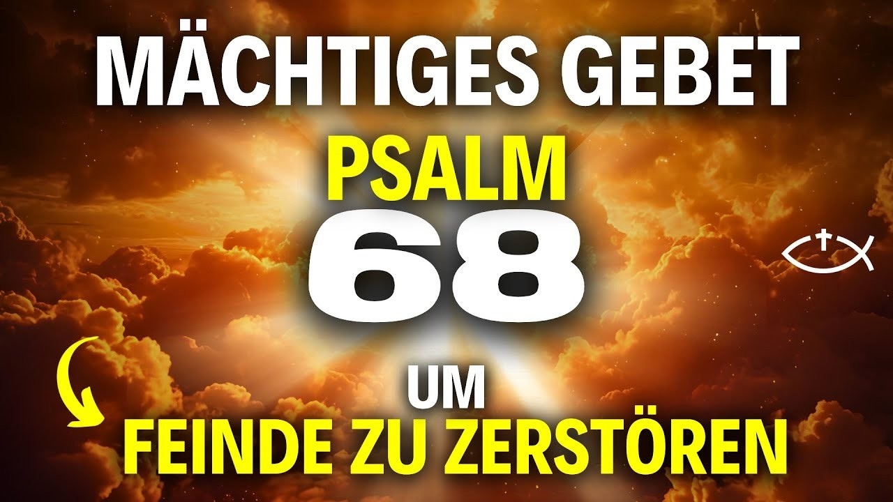 Psalm 68  Dein Schlüssel zum spirituellen Sieg   Mächtiges Gebet 🙏