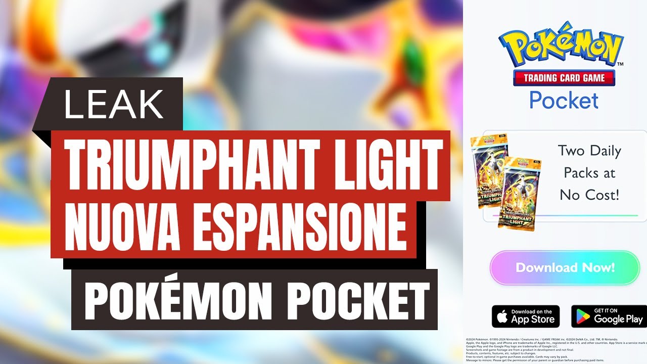 GCC Pokémon Pocket: LEAK della NUOVA Espansione "TRIUMPHANT LIGHT ...