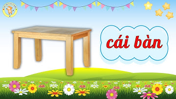 Dạy Bé Học Gọi Tên Đồ Vật Trong Nhà - Giúp Bé Học Nói Nhanh Hơn | Điện thoại, máy tính, bàn ghế,