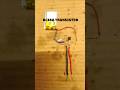 BC558 transistor 3.7v touch on off light simple circuit