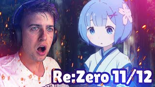 REM'S BACKSTORYRe:ZERO Season 1 Episode 11 & 12 REACTION | Anime Reaction