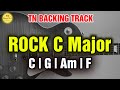 Guitar BACKING TRACK C Major Rock | C G Am F | 140 bpm |  TN Backing Track