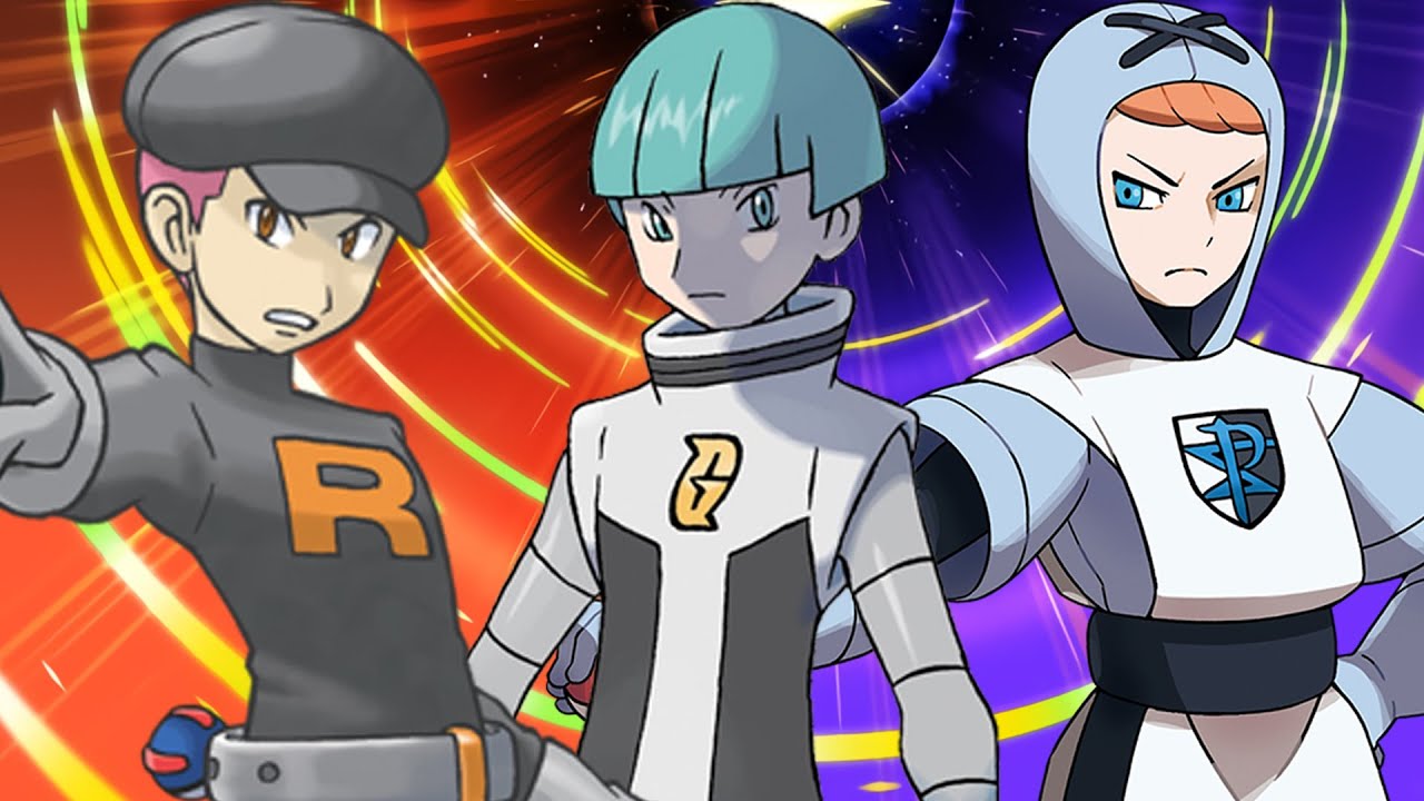 The Goals Of All Pokemon Villain Teams