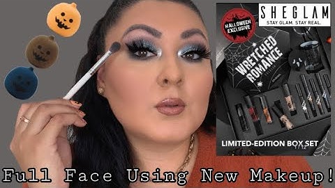 *NEW* SHEGLAM SPOOKY FULL FACE USING LATEST RELEASES + MINI SKINCARE HAUL!