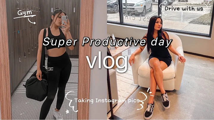 A SUPER PRODUCTIVE DAY | HTX vlog, drive with us, ...
