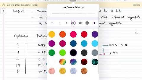 Image compression huffman coding