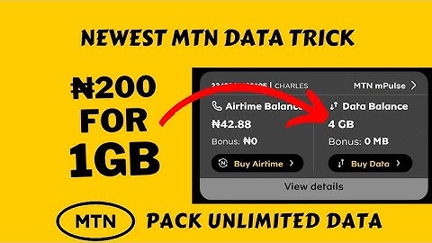 Code To Get Cheapest Data From MTN | How To Buy Cheap Data Plan #cheapdata