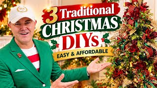 3 традиционных новогодних DIY-идеи 🎄 / Простые и бюджетные новогодние украшения